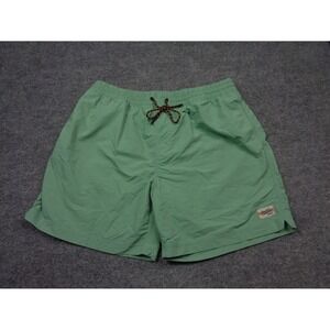 Howler Brothers Shorts Mens 2XL Salado Green Nylon 7" Inseam Baggies Gym